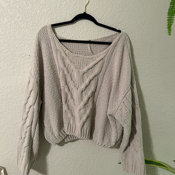 Free People Chunky Knit Sweater - Picture 2 of 6